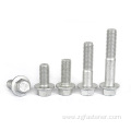 Dacromet Hexagon Bolts With Flange With Metric Fine Pitch Thread